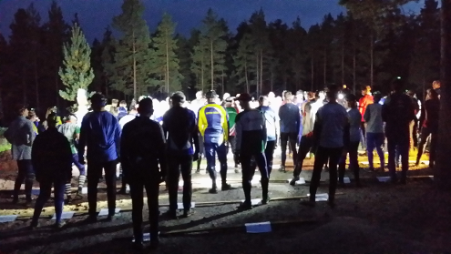 Valopäärastien lähtö vuonna 2014.