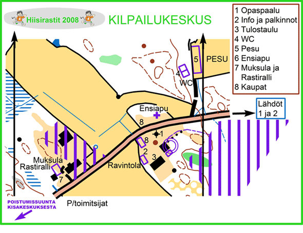 Kilpailukeskuskartta